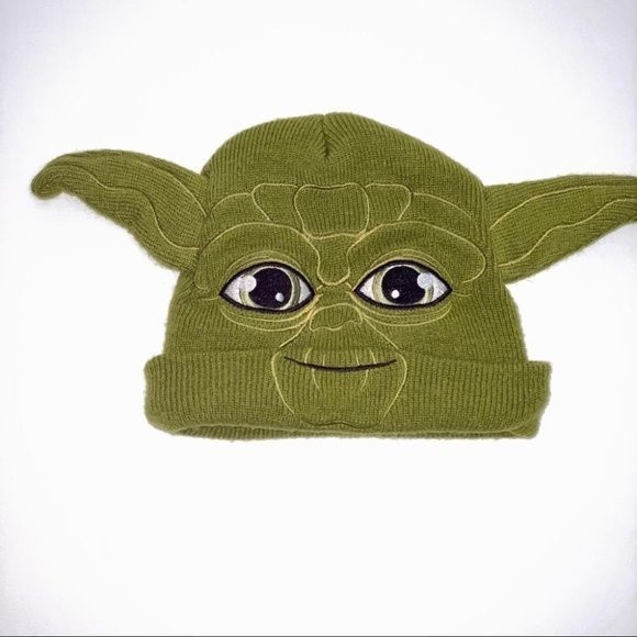 Star Wars Yoda kid size S/M green hat 124B7 - Picture 1 of 6